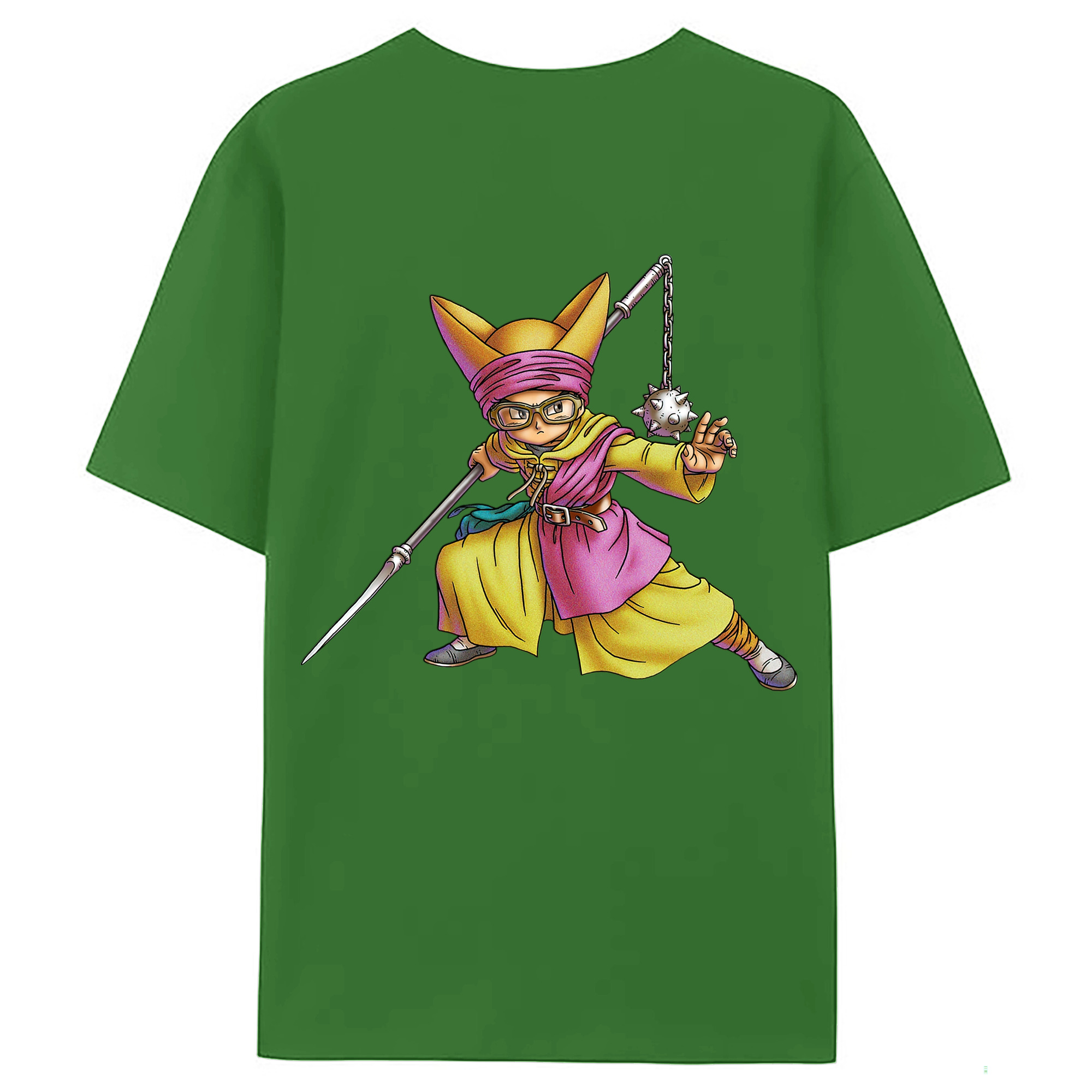 （画像用） ドラゴンクエスト Doragon Kuesuto Dragon Quest レディース半袖Tシャツ(バックプリント)